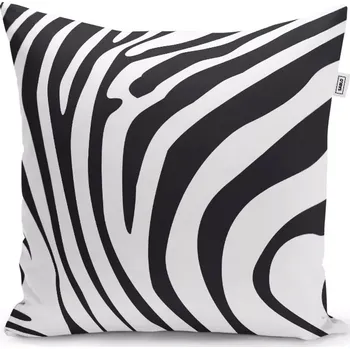 Polštář Sablio Polštář Vzor zebry - 40x40 cm