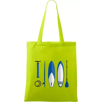 Paddleboard set - Taška bavlněná - 42 x 38 cm ( Limetková )