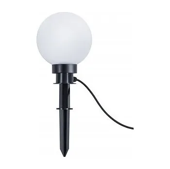 Stojací lampa Zápichová lampa TRIO RL BOLO R57042001 BÍLÁ / ČERNÁ