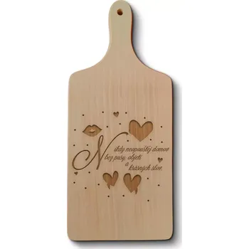 Kuchyňské prkénko Sablio Prkénko Neopouštěj domov