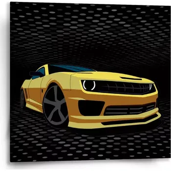 Obraz Sablio Obraz Chevrolet Camaro Puntíky - 50x50 cm