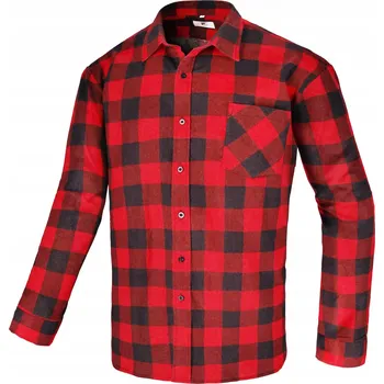 Pánská košile ČERVENÁ FLANCO VEL 41