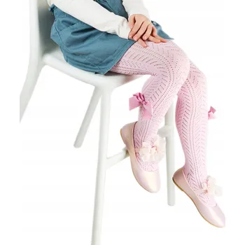 Noviti dětské punčocháče růžové, bavlna, velikost 104