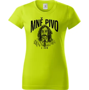 Mně pivo a rum - Dámské tričko Basic - Nejoblíbenějí - 2XL