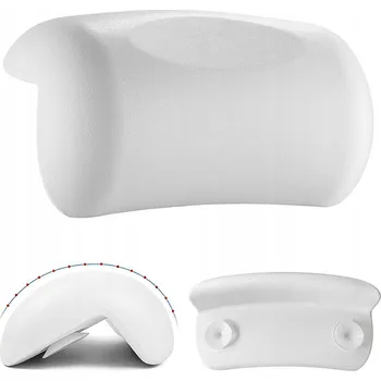 Obraz Voděodolná opěrka hlavy do vany Tranquil Beauty s přísavkami