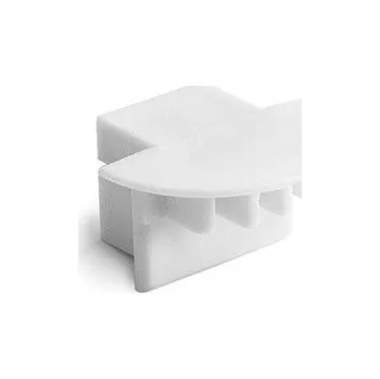 Příslušenství pro LED osvětlení Záslepka Kluś PDS-4-K-OTW pro LED profil, bílá