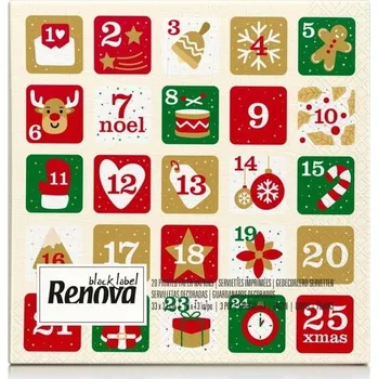 Papírový ubrousek Papírový ubrousek čtvercový 33 cm x 33 cm