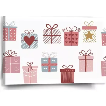 Obraz Sablio Obraz Růžové dárečky - 60x40 cm