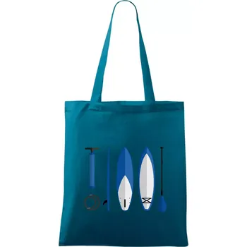 Paddleboard set - Taška bavlněná - 42 x 38 cm ( Petrolejová )