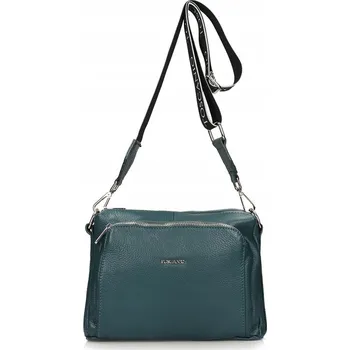 Kabelka Kabelka Toscanio kabelka přes rameno , přírodní kůže, modrá