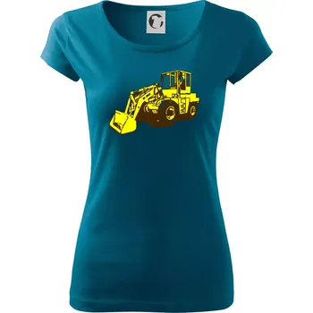 Dámské tričko HON UN 053 - Dámské triko Pure - M ( Petrolejová )