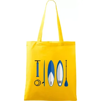 Nákupní taška Paddleboard set - Taška bavlněná - 42 x 38 cm ( Žlutá )