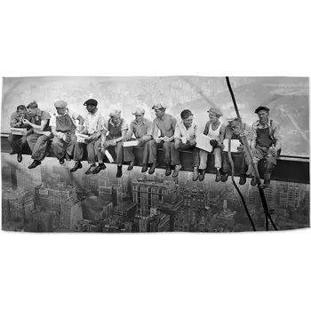 Osuška Sablio Ručník Zedníci na traverze - 30x50 cm