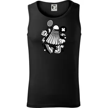 Badmintoňák - Tílko pánské Core - S ( Černá )