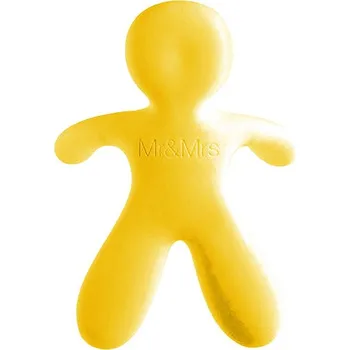 Vůně do auta autoDS Osvěžovač Mr&Mrs Fragrance CESARE Vanilla žlutý