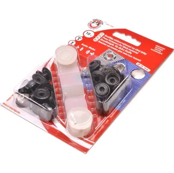 Auto moto s ražbou Ø15mm karta 10ks, barva Staromosaz