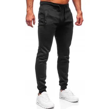 Denley pánské tepláky černé barvy velikost L