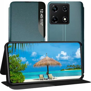 Pouzdro na mobilní telefon Pouzdro s klopou MBM pro Infinix NOTE 30 PRO zelené