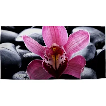 Sablio Ručník Růžová orchidea - 30x50 cm