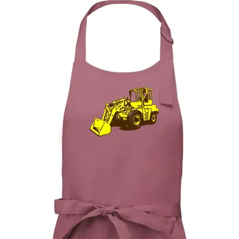 Kuchyňská zástěra HON UN 053 - Dámská zástěra na vaření - Univerzální velikost ( Starorůžová )