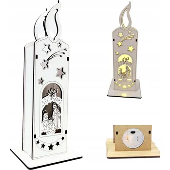 Obraz Lucerna dřevěná Decortrend 24 cm