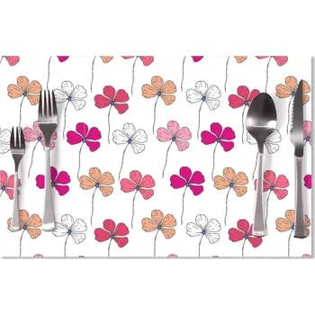 prostírání Sablio Prostírání Růžové kvítí: 40x30cm