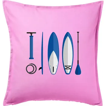 Polštář Paddleboard set - Polštář 50x50 - 50x50 - Pouze potah ( Růžová )