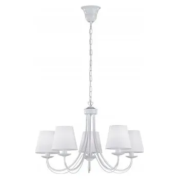 ZÁVĚSNÁ LAMPA TRIO CORTEZ 110600531 BÍLÁ