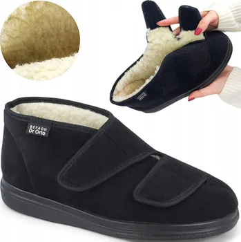 Dámské pantofle Dr Orto Wool Healthy Warm ortopedické Papuče Na Suchý Zip pro ženy, velikost 38