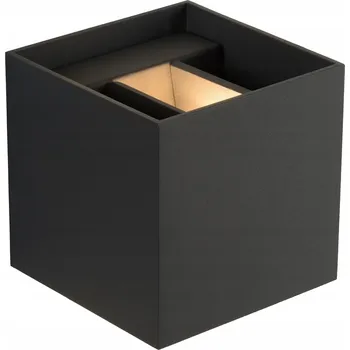 Nástěnné svítidlo Nástěnné svítidlo LUCIDE šedé s integrovaným LED zdrojem 4 W