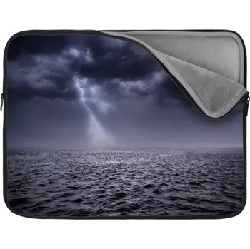 pouzdro na notebook Sablio Obal na notebook Bouře nad mořem - 13"