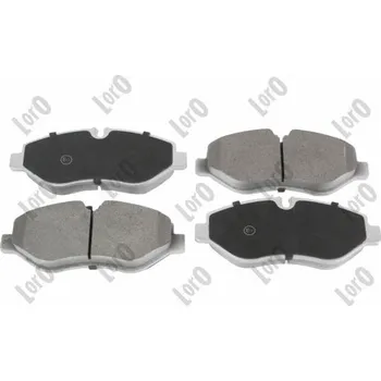 Brzdová destička Sada brzdových destiček, vždy 4 kusy v sadě ABAKUS 231-01-055