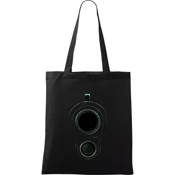 Zbraň ve tmě - Taška bavlněná - 42 x 38 cm ( Černá )