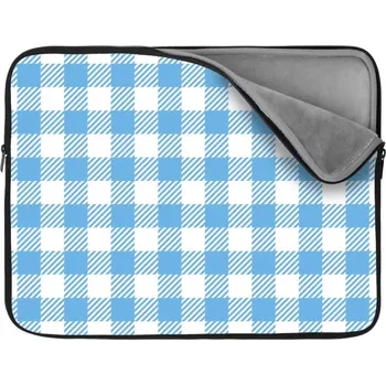 pouzdro na notebook Sablio Obal na notebook Košilový vzor - 17"