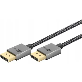 Bezpečnostní kamera Tenký kabel DisplayPort 2.0/2.1, 40 Gbit/s, 2 m