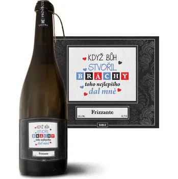 Sablio Prosecco Když Bůh stvořil bráchy: 0,75 l