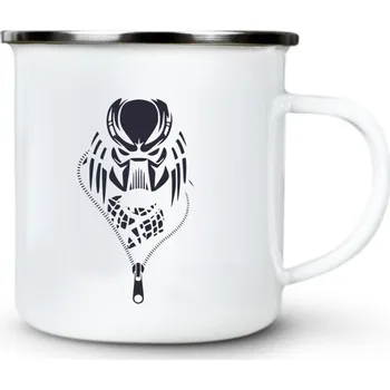 Predátor - Plechový hrnek VELKÝ 400ml (500 ml po okraj) - 400 ml