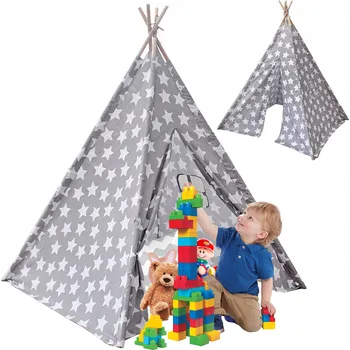 Dětský domeček Stan Dětský Stan Domeček TIPI Wigwam Pro Děti Do Pokoje Zahrady + Obal