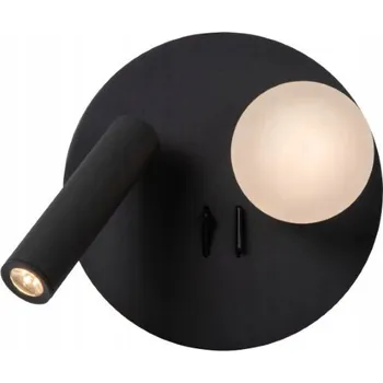 Nástěnné svítidlo Nástěnné svítidlo LUCIDE černé, integrovaný LED zdroj 0 W