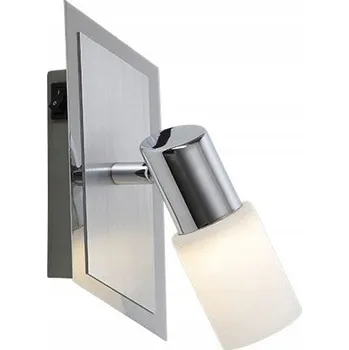 Nástěnné svítidlo Nástěnné svítidlo Trio stříbrné, integrovaný LED zdroj 4,3 W