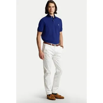 Pánská košile Polo Ralph Lauren Polokošile Core Replen 710795080 Tmavomodrá Slim Fit S