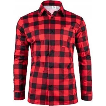 JHK pánská košile casual Flanelová košile KO FL RB dlouhý rukáv regular bavlna velikost XS