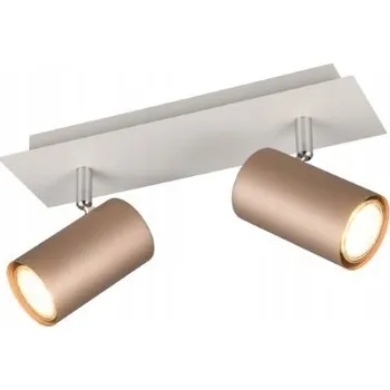 Bodové svítidlo Reflektory na lištu Marley 802400265 Trio kovové tubusy hnědé bílé