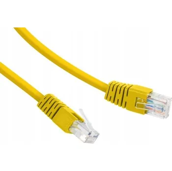Síťový kabel Patchcord Gembird U/UTP 6 RJ45 / RJ45 0,25 m žlutý
