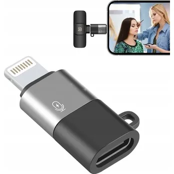 Redukce Adaptér Převodník Redukce Lightning iPhone Apple na USB-C Type-C Puluz