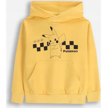 Chlapecká mikina Mikina Chlapecká POKEMON Žlutá Tepláková Mikina s kapucí 146 Coccodrillo WC5