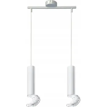 ZÁVĚSNÁ LAMPA TUBA 2X50W GU10 6/30 BÍLÁ