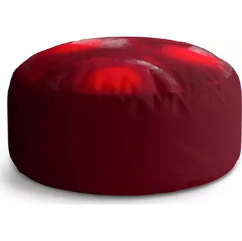 Taburet Sablio Taburet Circle Granátové jablko: 38x48 cm