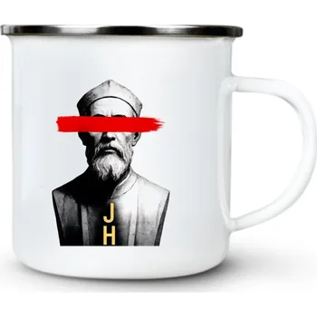 Osvícení, J. Hus - Plechový hrnek VELKÝ 400ml (500 ml po okraj) - 400 ml