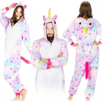 Karnevalový kostým Pyžamo overal kostým převlek kombinéza kigurumi teplé jednodílné S